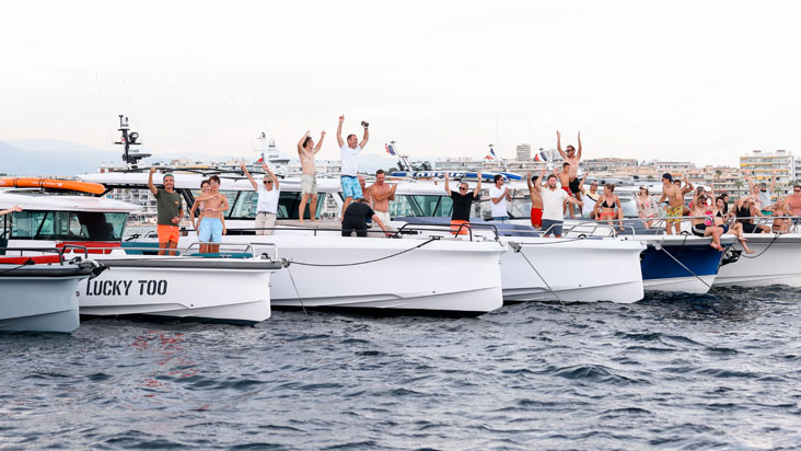 Kundenevent Dolphy Services im Port de la Rague