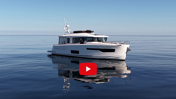 Nimbus 495 Flybridge – Überführung von der Mosel an die Ostsee
